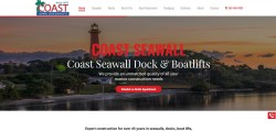 Coast Seawall Dock & Boatlifts